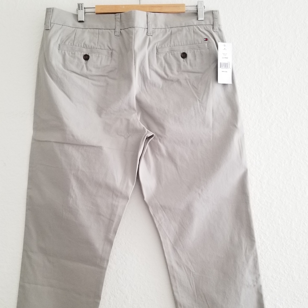 Tommy Hilfiger Mens Pants Gray Size 36/30 - Picture 4 of 9